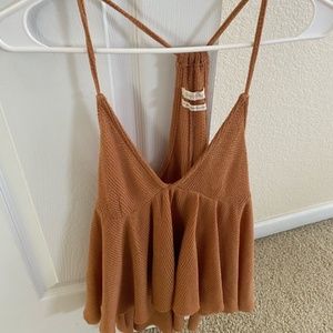 URBAN OUTFITTERS--RACERBACK TEXTURED TOP